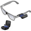 TRANSNOVO bærbar batterioplader til Ray-Ban Meta briller | 1600 mAh, oplad mens du har dem på (Wayfarer, Skyler Gen 1 & 2)