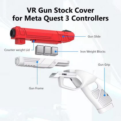 Controller gun replica 2.0 | til Meta Quest 3