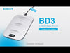 BOBOVR BD3 Triple-oplader til B100-batterier