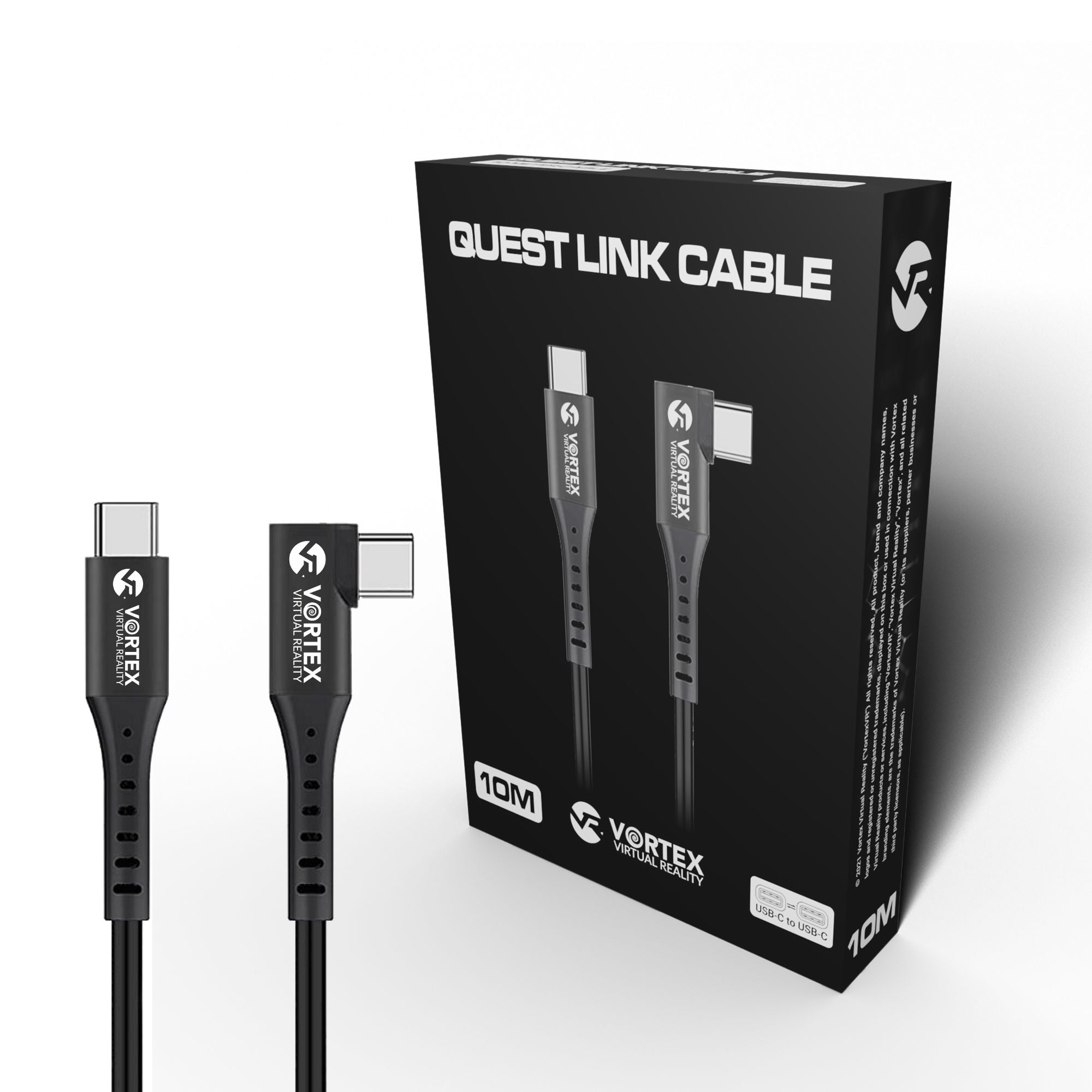 10 m USB-C-kabelsæt + kabelophængskroge | Oculus Quest 2