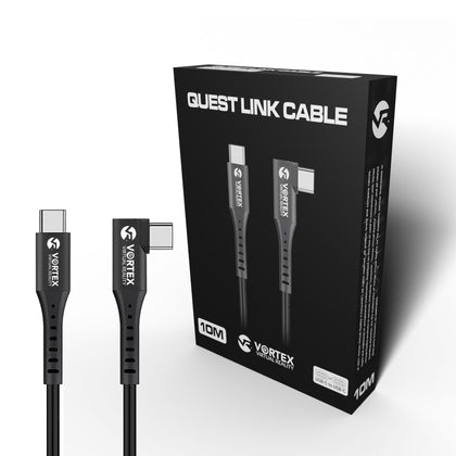 10 m USB-C-kabelsæt + kabelophængskroge | Oculus Quest 2