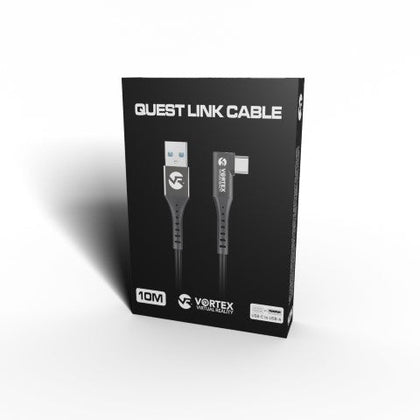 Oculus Link-kabel 10m | USB-A | til Quest 3 Quest 2 (eller Quest 1) | SteamVR | SideQuest