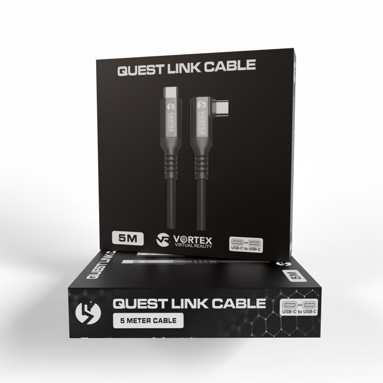 Nyt 5m kabel fra VortexVR til Oculus Link | USB-C | Quest 3 Quest 2