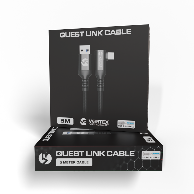 Nyt 5m kabel fra VortexVR til Oculus Link | USB-A | Oculus Quest 2