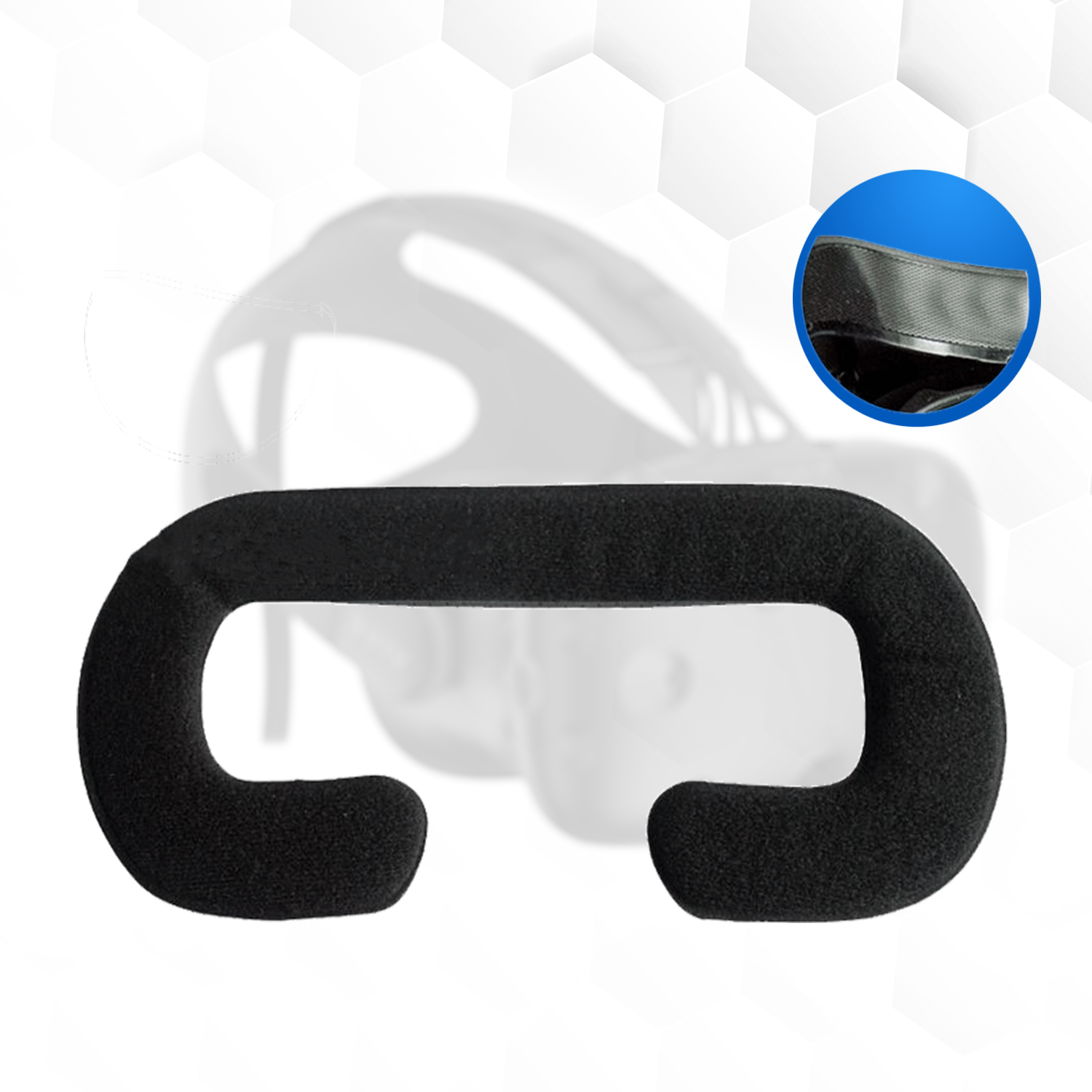 Beskyttelsesovertræk i læder til HTC Vive-briller